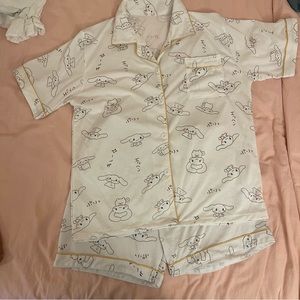 Cute dog PJ set, brand new